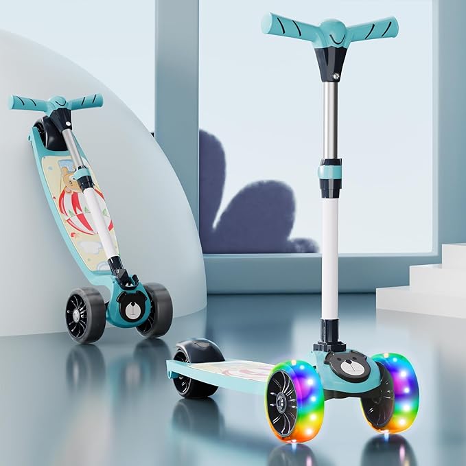 Lifelong LLKS14 Kick Scooter with Adjustable Height & LED Wheels (Max User Weight: 50kg) Kids Scooter