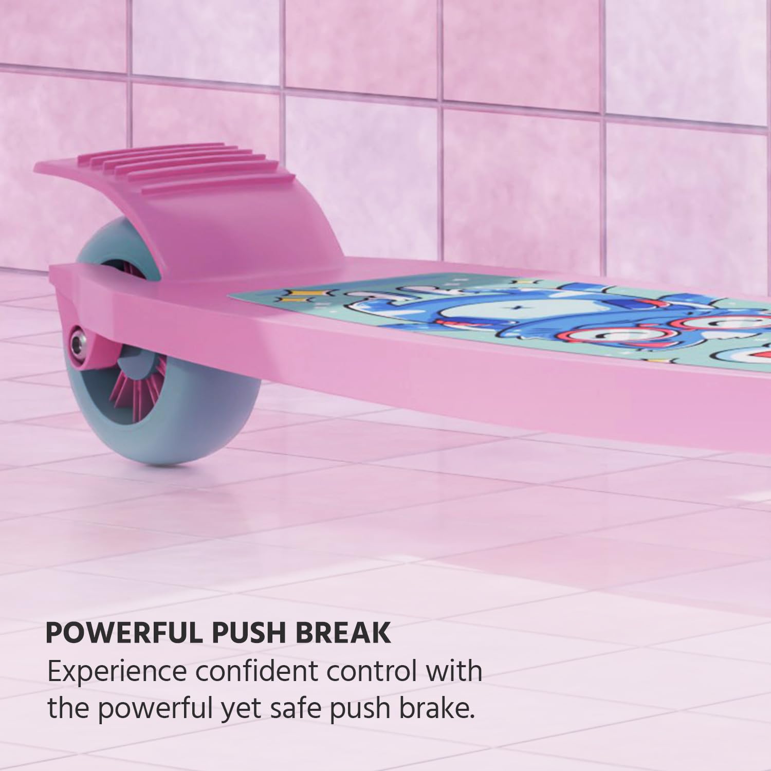 Lifelong LLKS14 Kick Scooter with Adjustable Height & LED Wheels (Max User Weight: 50kg) Kids Scooter